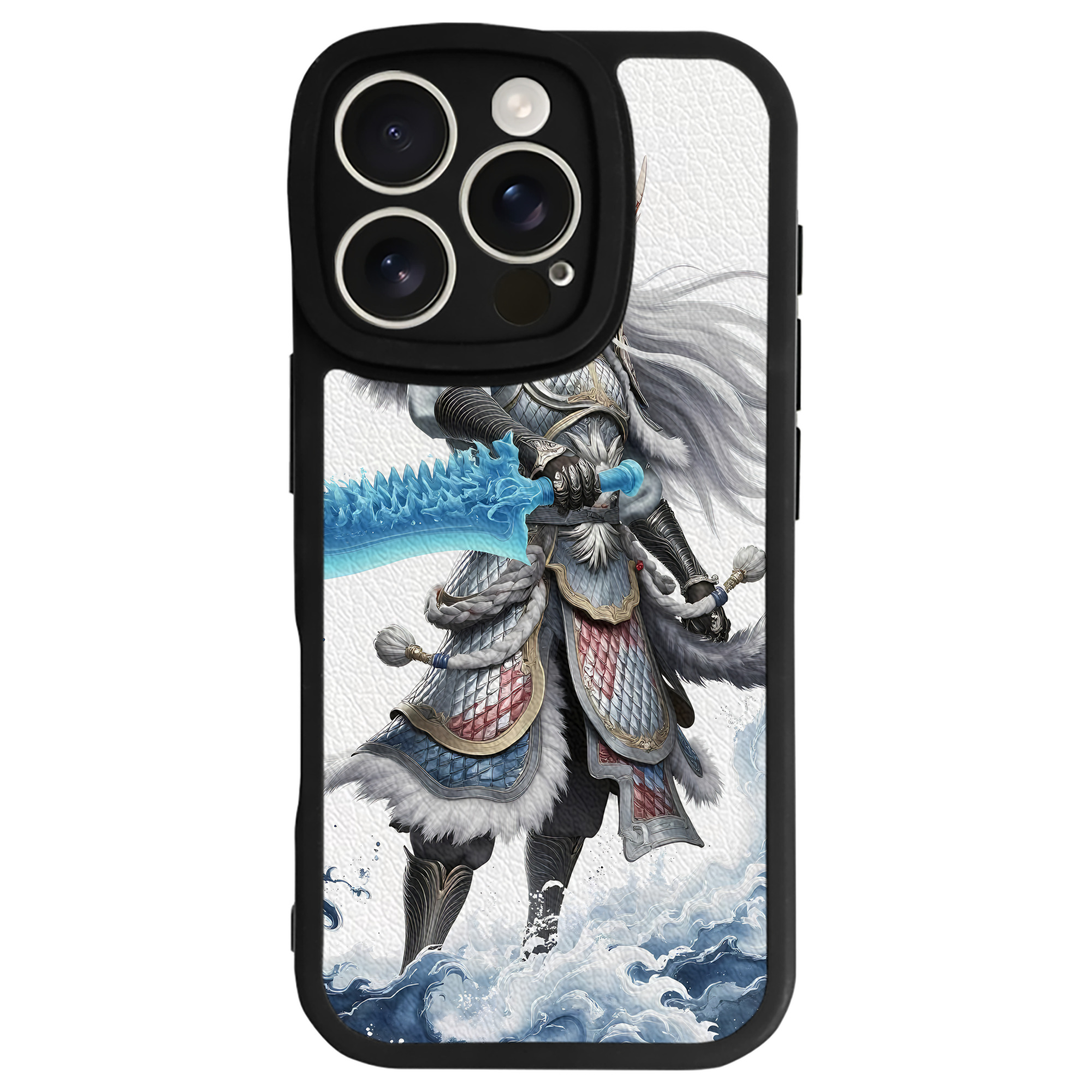 （画像用） Ne Zha 2 ナタ 魔童の大暴れ 【iPhone 16シリーズ対応】シリコンスマホケース（レザー調） 材質：シリコン